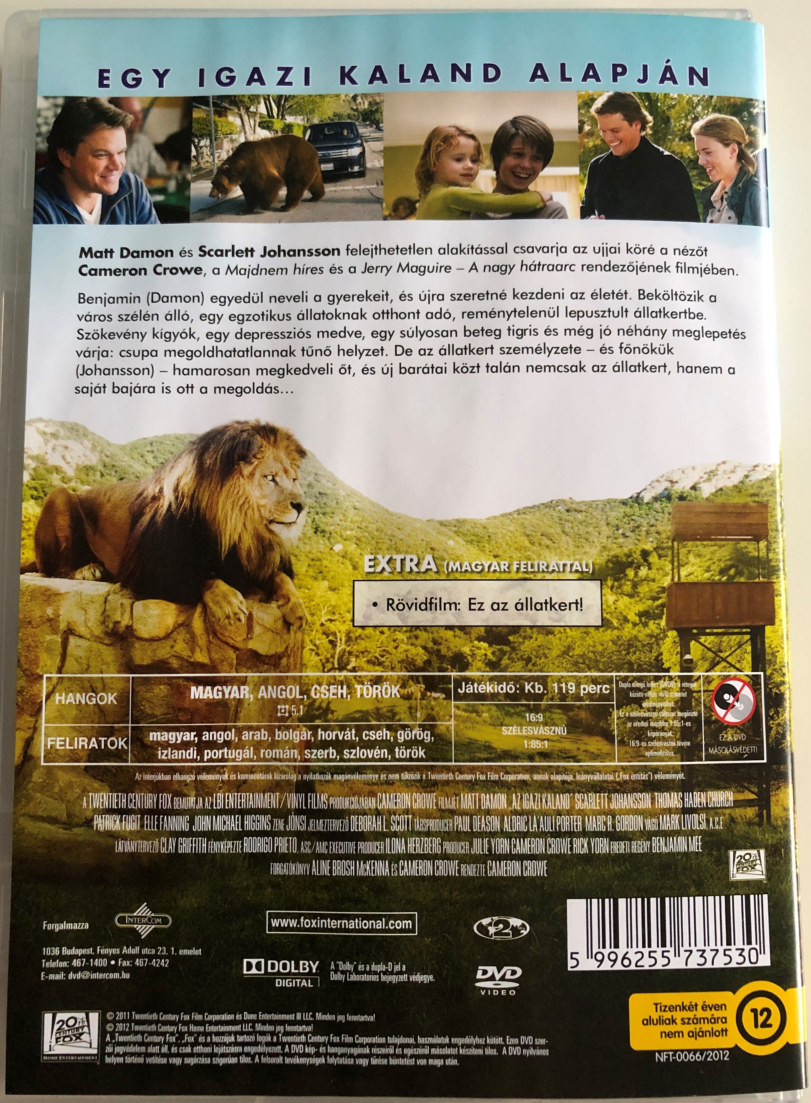 We bought a Zoo DVD 2011 Az igazi Kaland 1